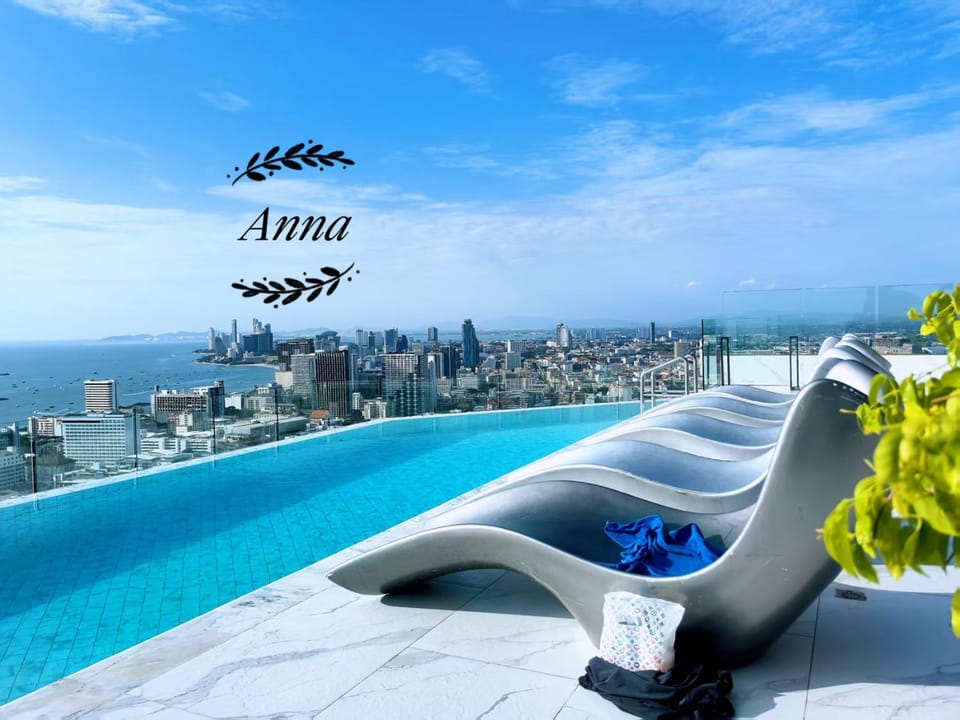 Day, Seating area, City view, Pool view, Sea view, Swimming pool, Swimming pool, sunbed