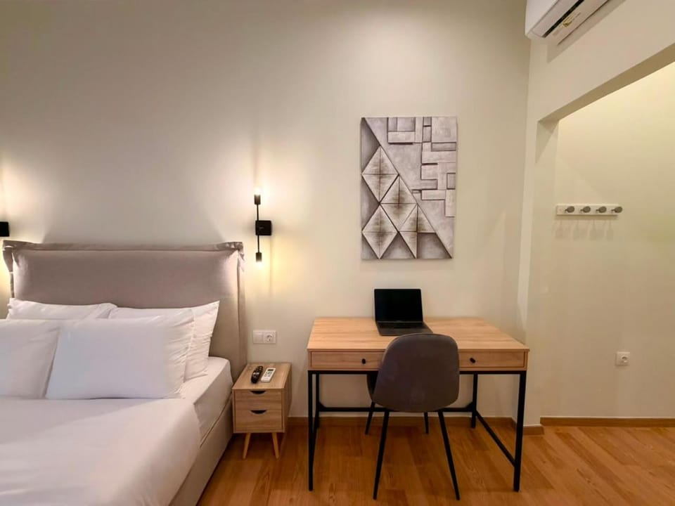 Bed, Decorative detail, Bedroom, air conditioner