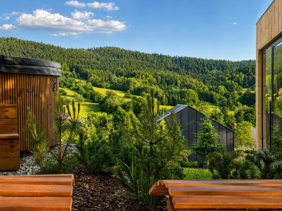 Day, Natural landscape, Garden, Garden view, Mountain view