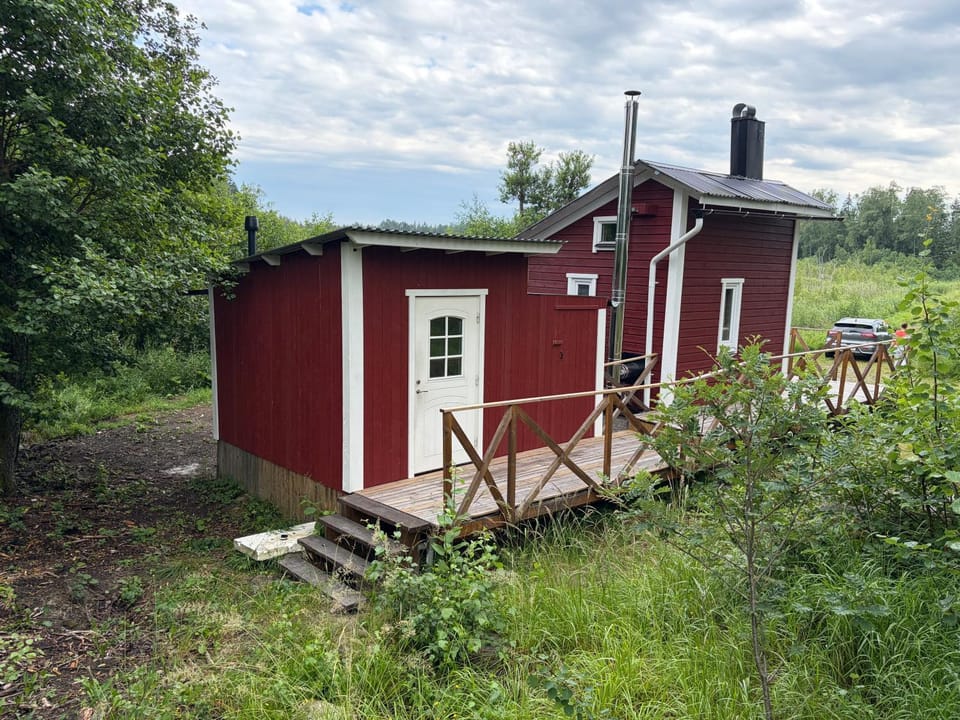 The Hermits Hut Nature lodge in Stockholm County