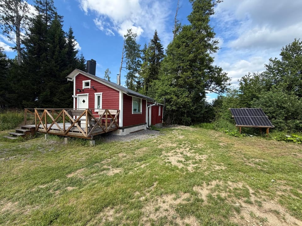 The Hermits Hut Nature lodge in Stockholm County