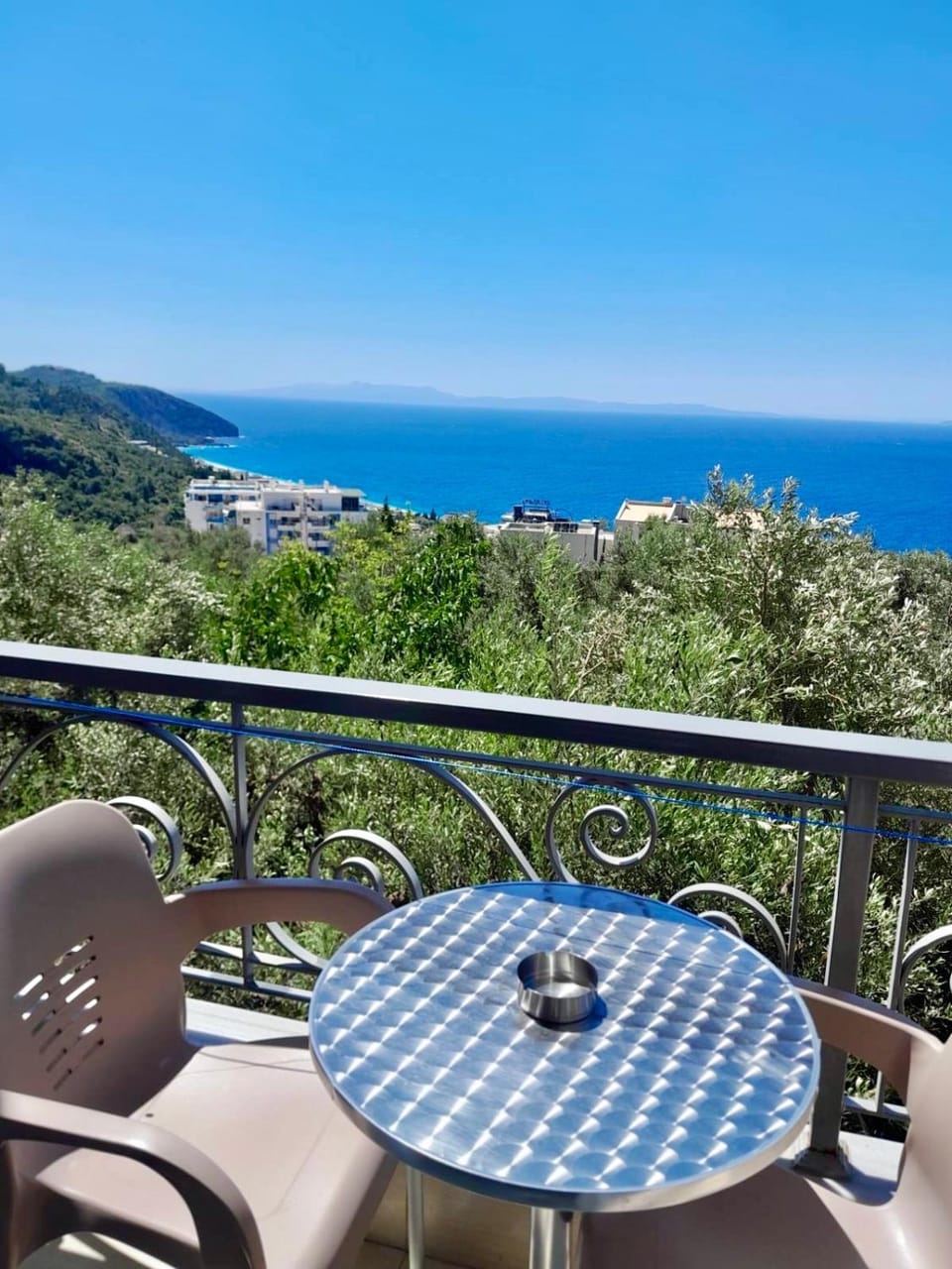 Day, Natural landscape, View (from property/room), Balcony/Terrace, Mountain view, Sea view