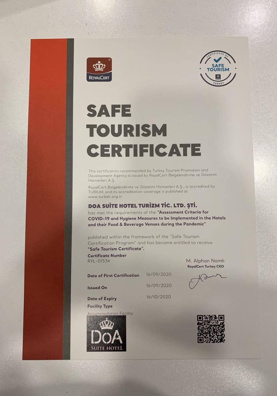 Logo/Certificate/Sign