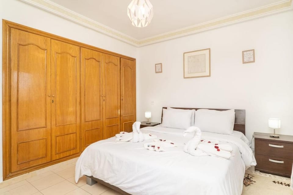 Majorelle 1 Residence 2BR - Pool - Private Parking Apartment in Marrakesh