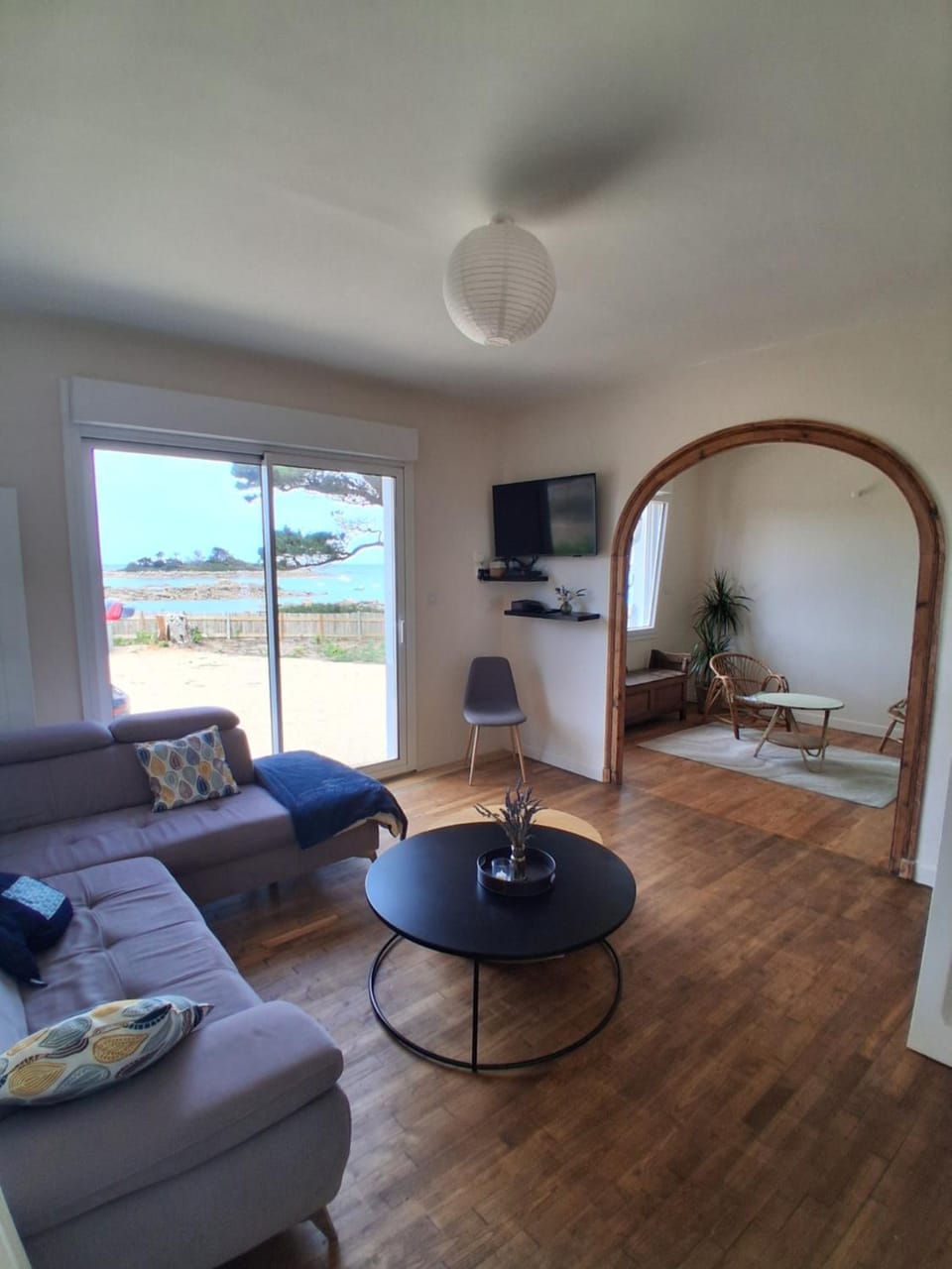 Maison face à la mer avec accès direct à la plage House in Trégastel