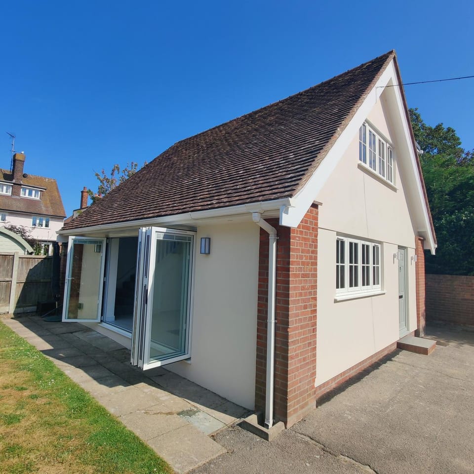 Property building, Garden view