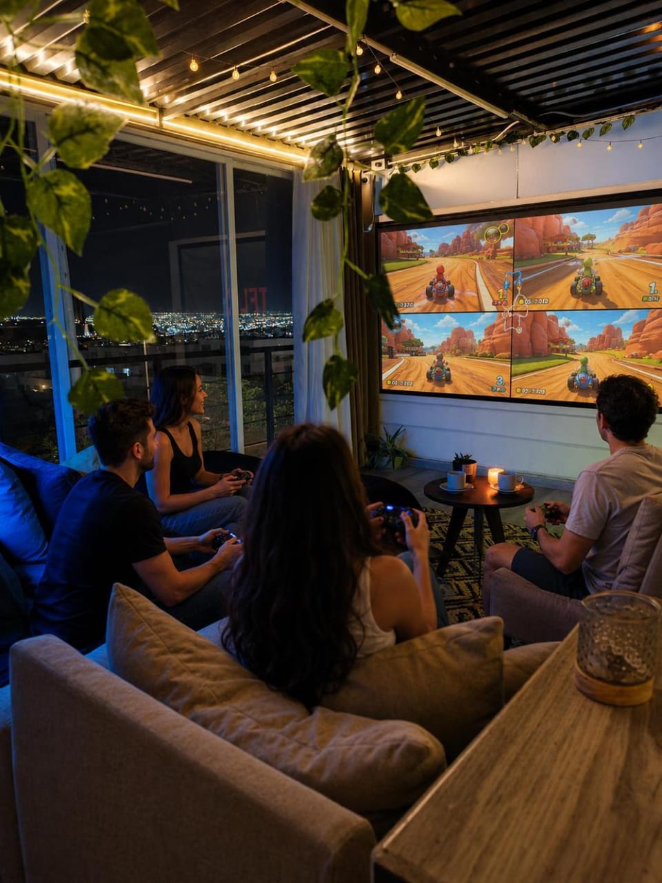 Communal lounge/ TV room, Living room