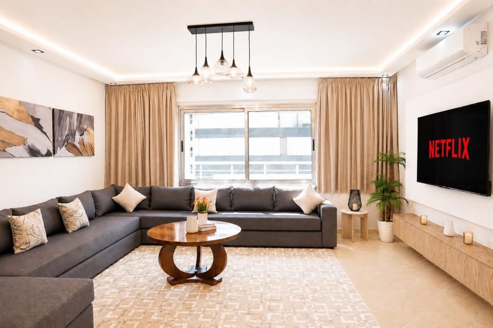 Sunset Pearl Residence -Sea View Corniche Tangier Apartment in Tangier