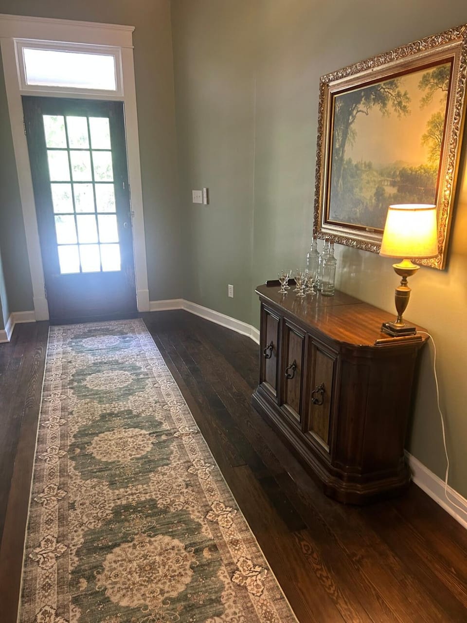 The Parlor at Big Red 1903 -Downstairs House in Wilmington