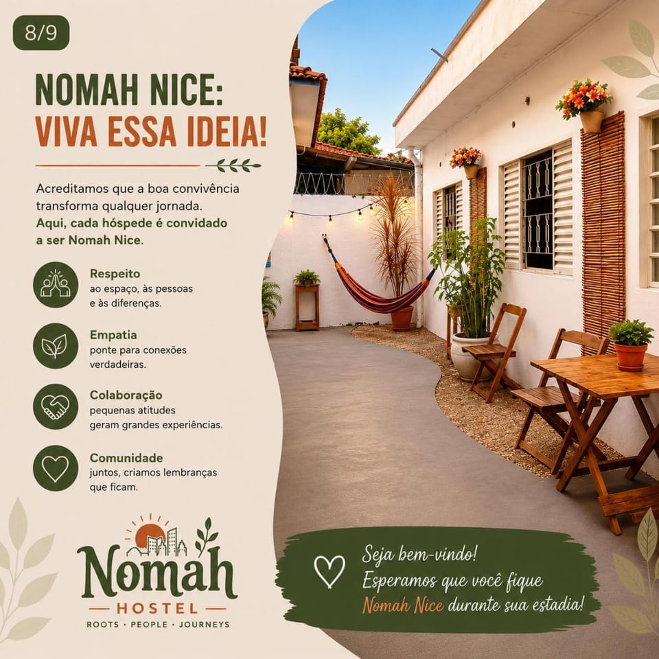 Nomah Hostel Quarto Compartilhado Hostel in São José do Rio Preto