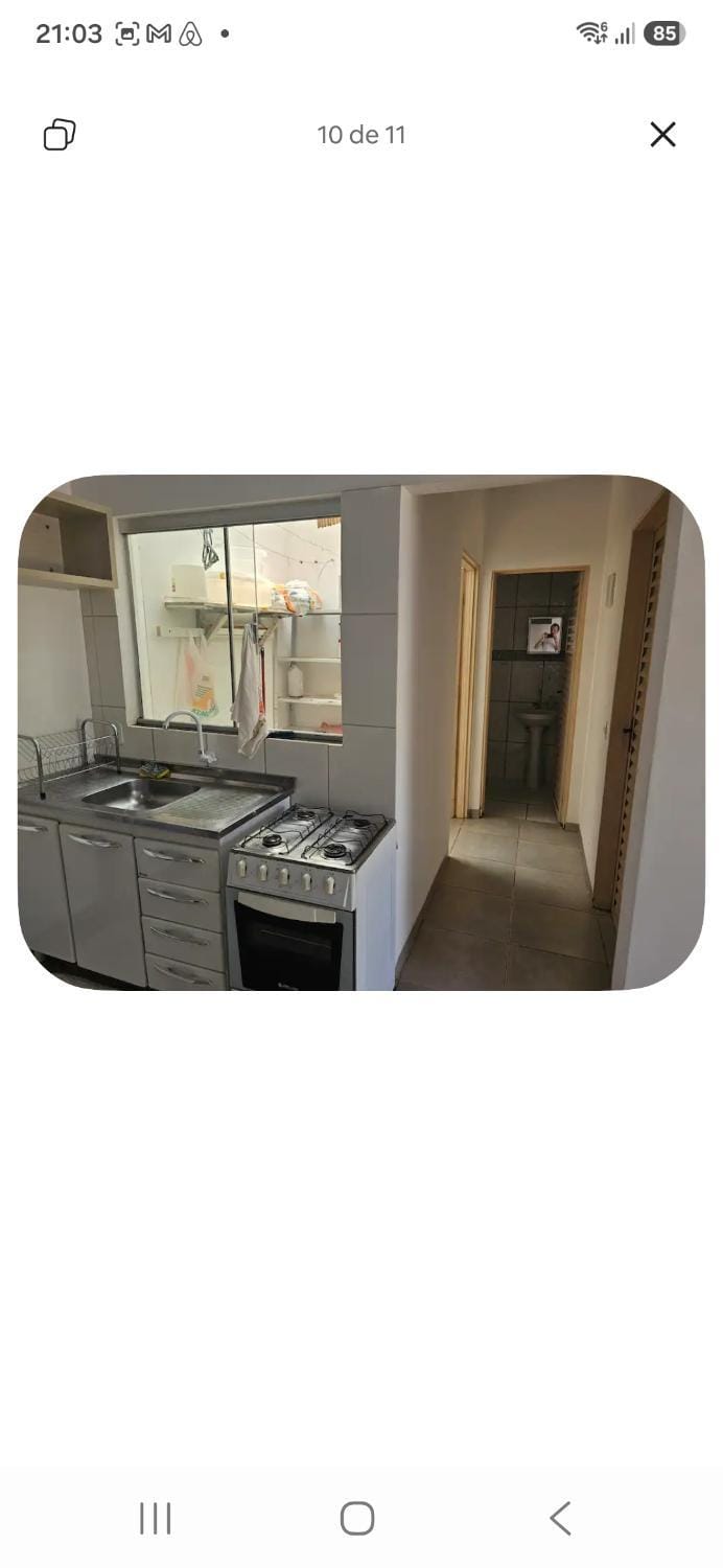 Kitnete 1 quarto prox UFMT para 2 ou mais pessoas Apartment in State of Goiás