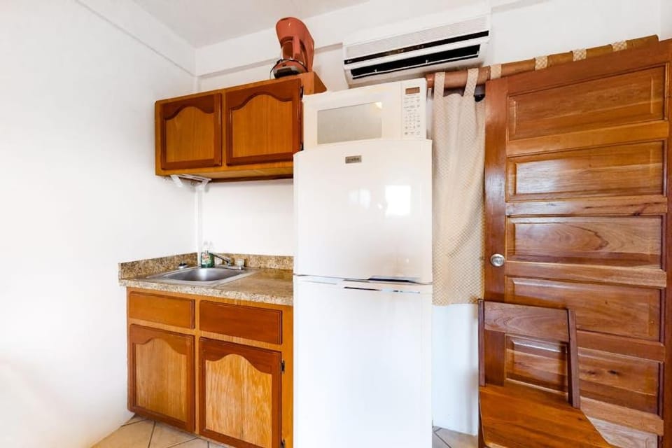 Cozy Suite for Two with WiFi AC Shared Pool Grill & Sunsets from the Rooftop Apartment in Belize District