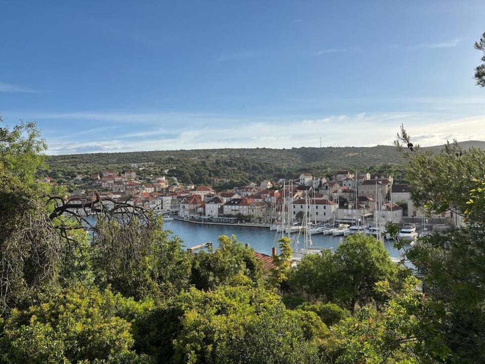 Villa Birke with pool and sea view floor two Apartment in Split-Dalmatia County