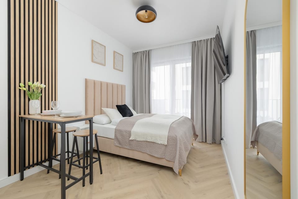 Bed, Living room, Bedroom