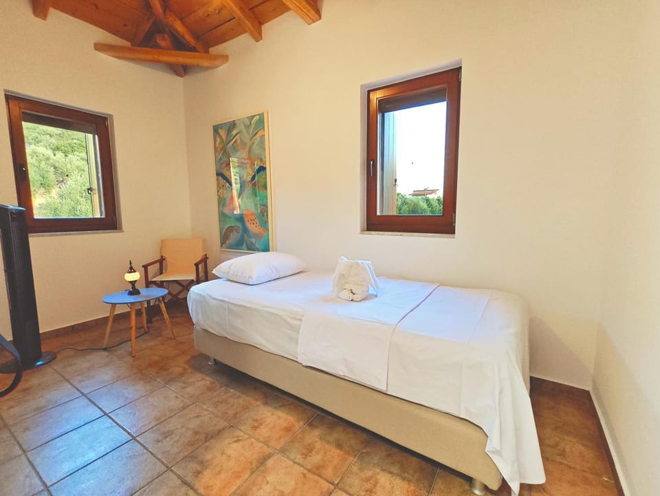 Emmelia Stone Maisonette Panoramic Sea View Apartment in Messenia