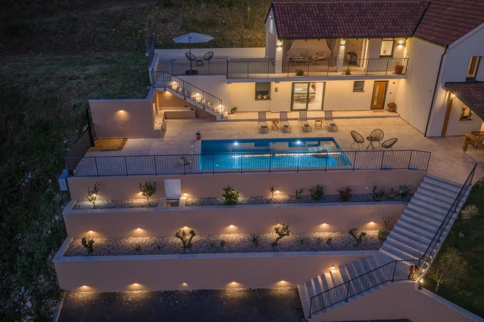 Evening entertainment, Swimming pool