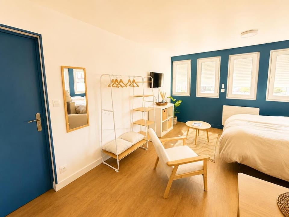 Acacia - Joli studio avec Terrasse à deux pas de la plage de Berck Apartment in Berck