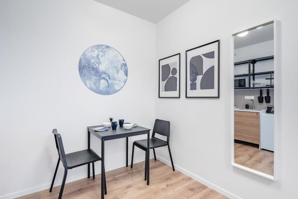 Balcony - Rooftop Access - NEW Studio Apartment in Budapest