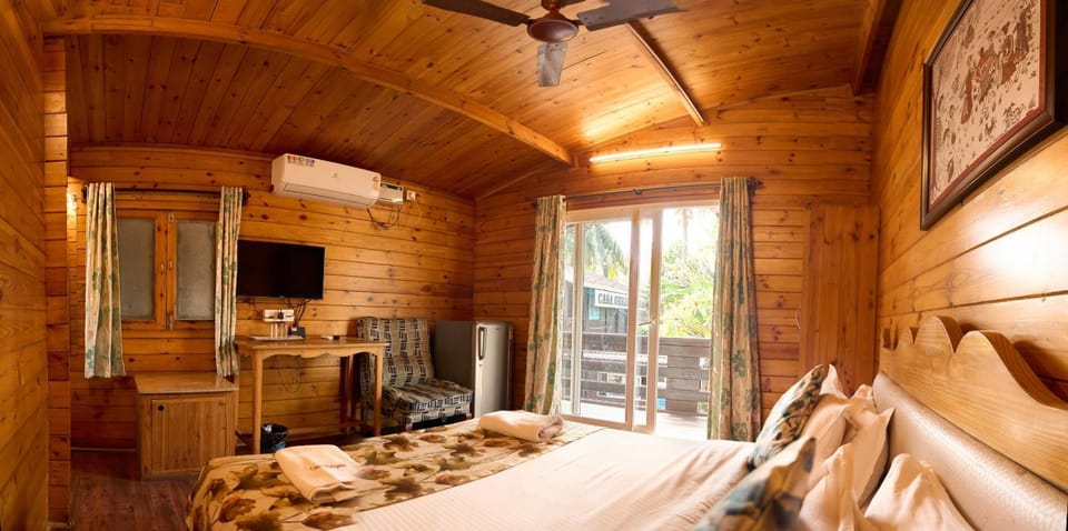 Wooden Cottages Arambol Beach Bed and Breakfast in Goa, India