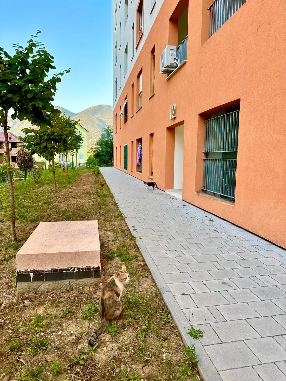 Property building, Garden