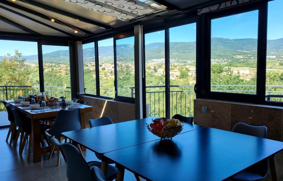 Natural landscape, View (from property/room), Dining area