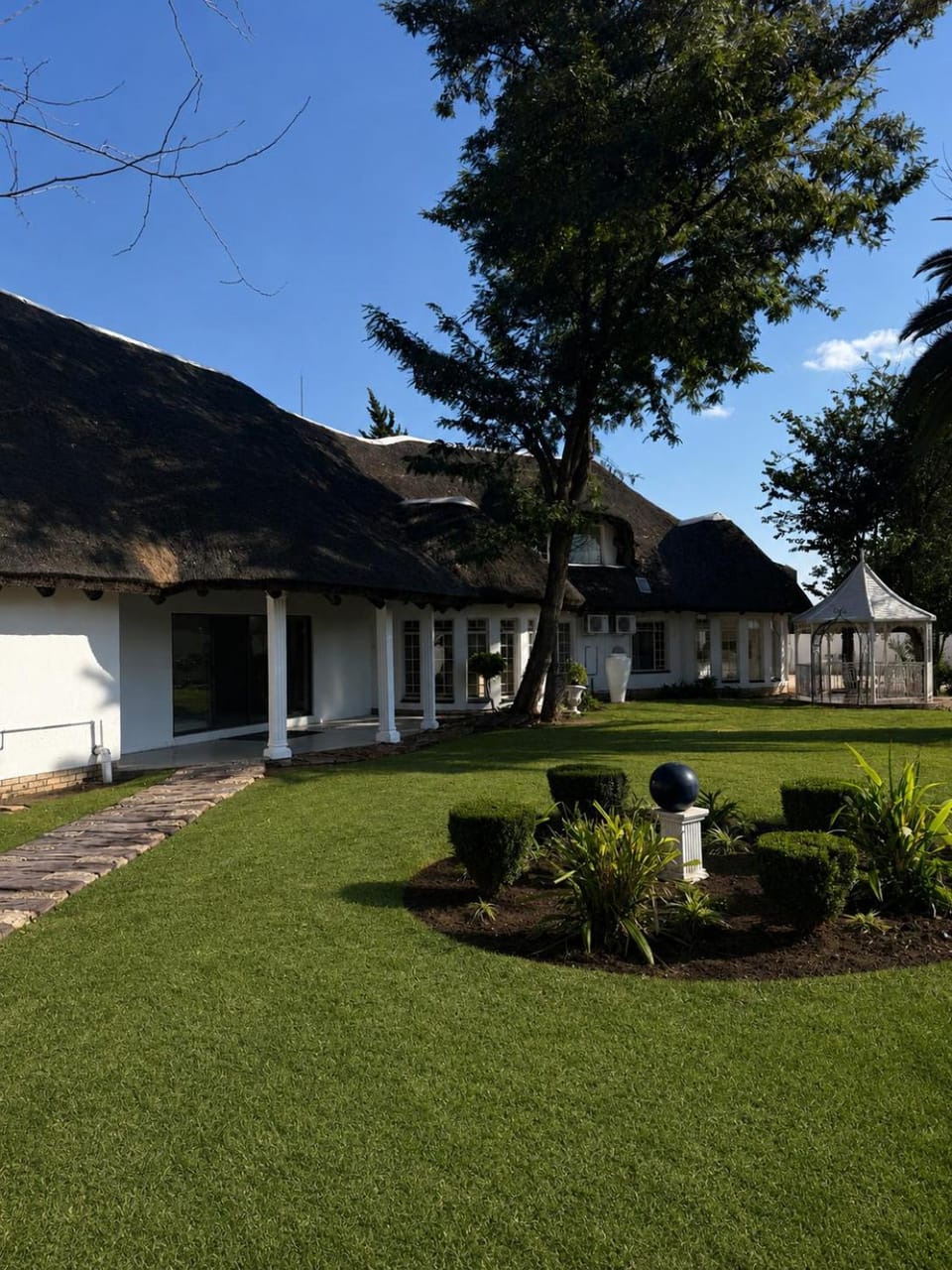 Property building, Garden, Garden view