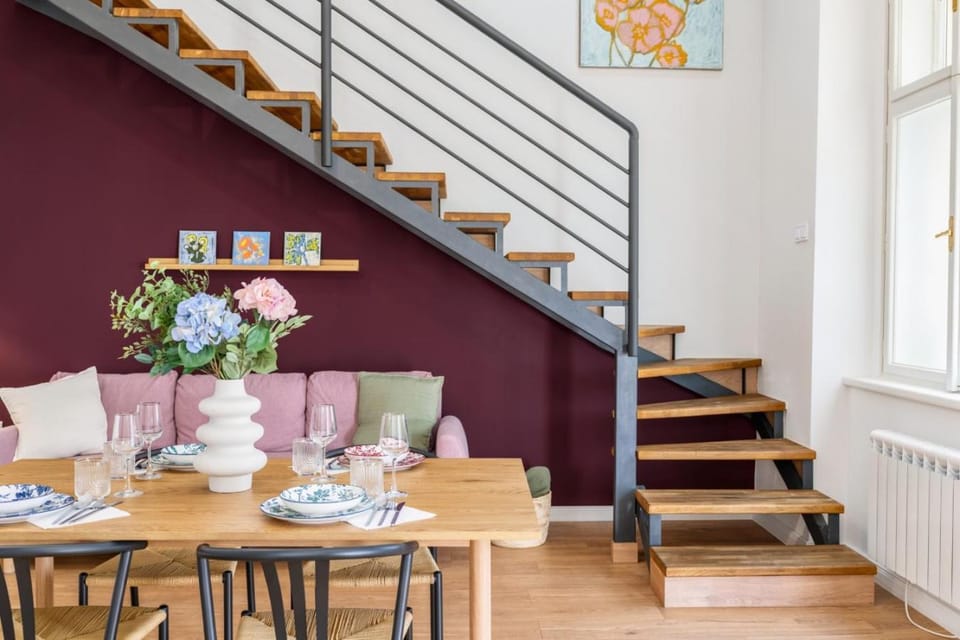 Designer Prague Duplex City Centre Apartment in Prague