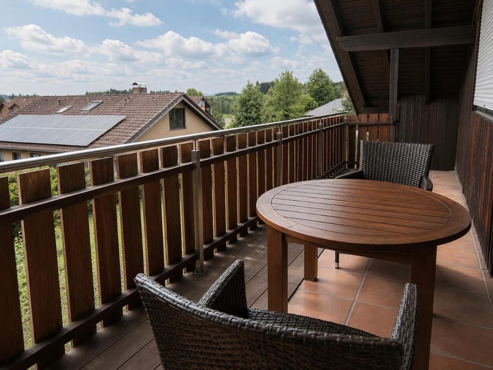 Großzügige Ferienwohnung in Vogt mit Balkon und Alpenblick Apartment in Wangen im Allgäu