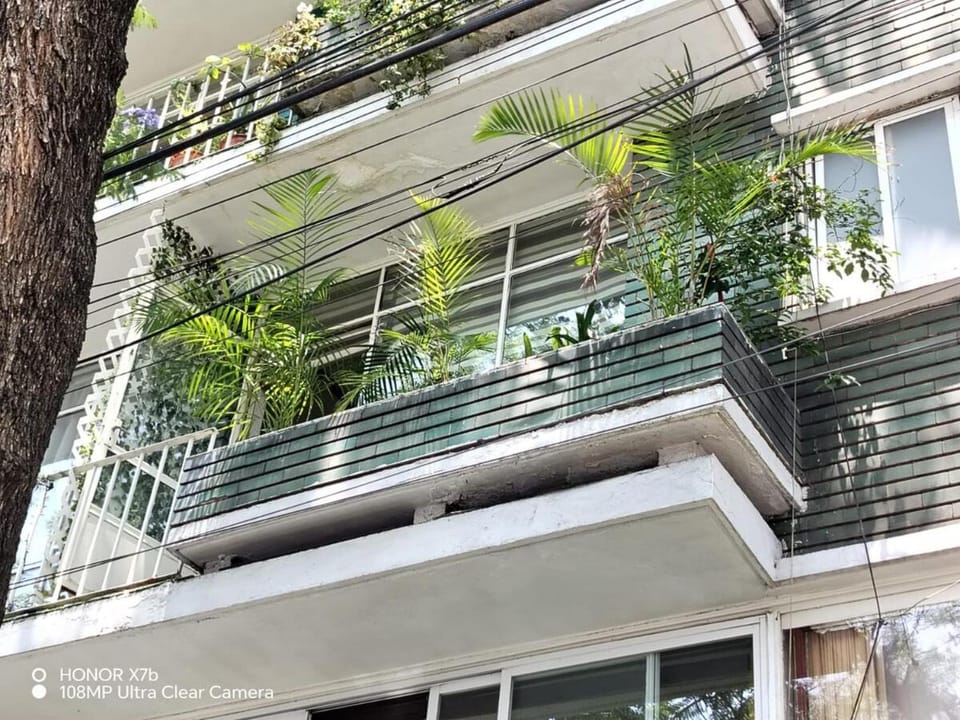 Beautiful loft with balcony for relaxing WiFi Apartment in Mexico City