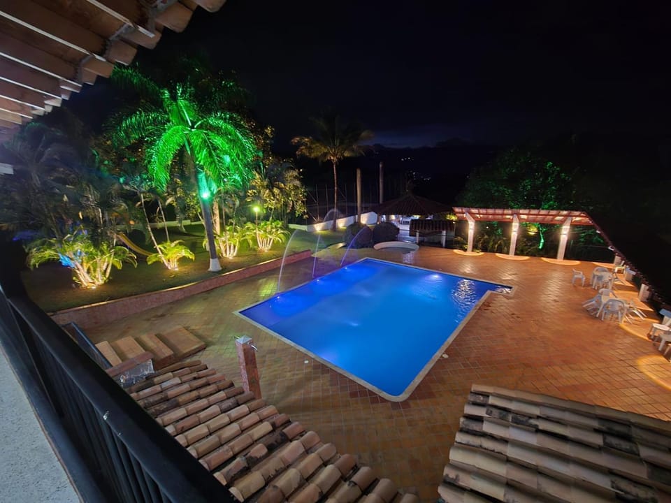 Night, Swimming pool