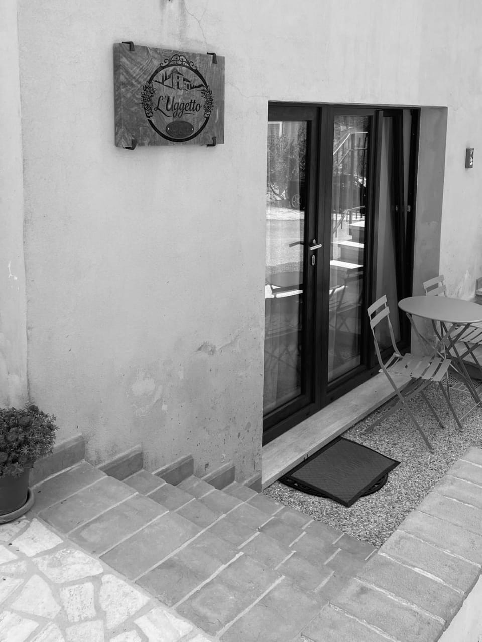 Property building, Patio