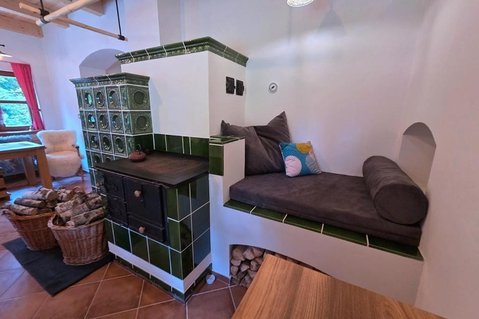 Seating area, fireplace, fireplace