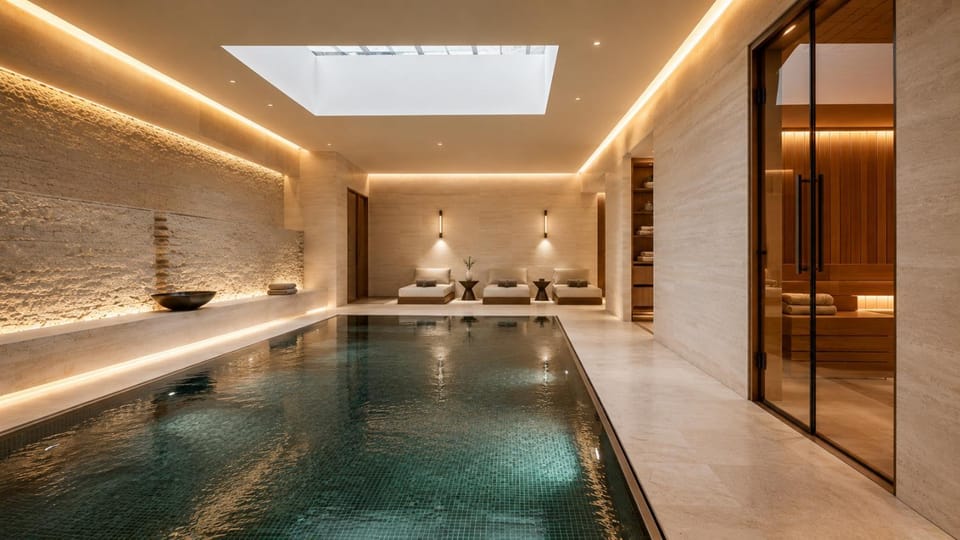 Pool view, Swimming pool