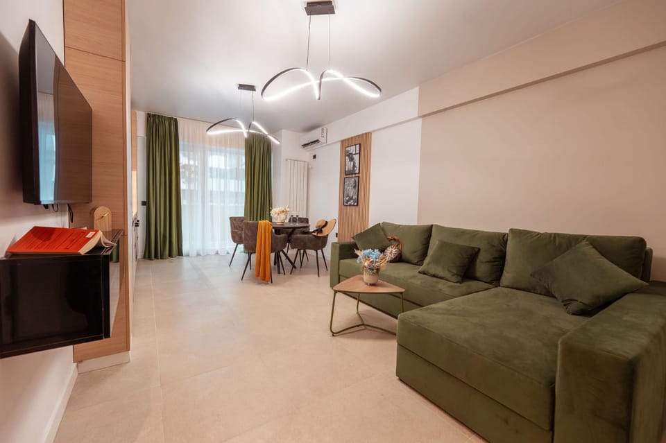 Minty Apartment in Odyssey Spa pools parking Apartment in Constanța County