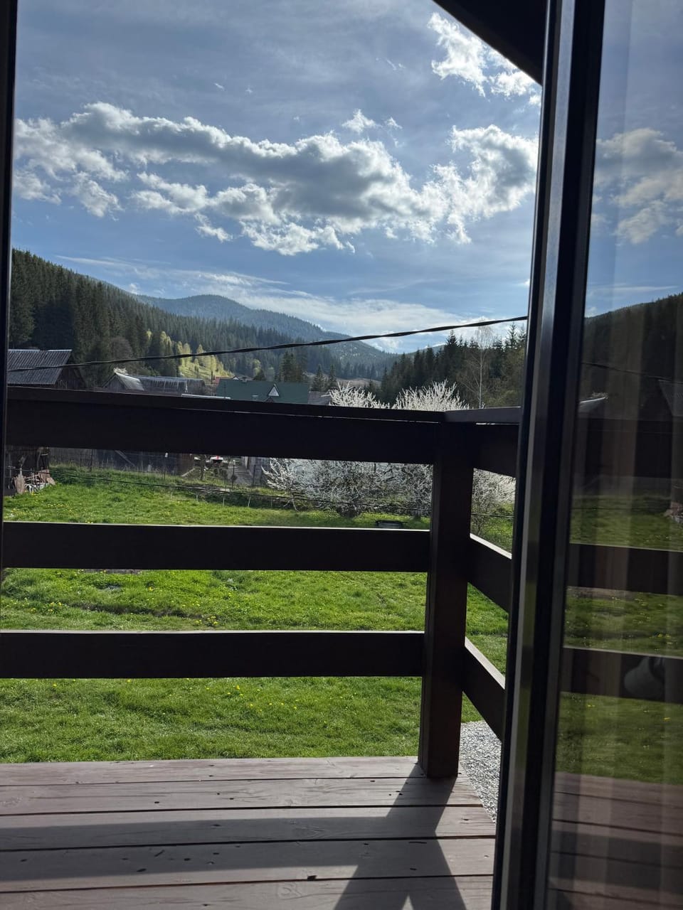 Natural landscape, Balcony/Terrace, Mountain view