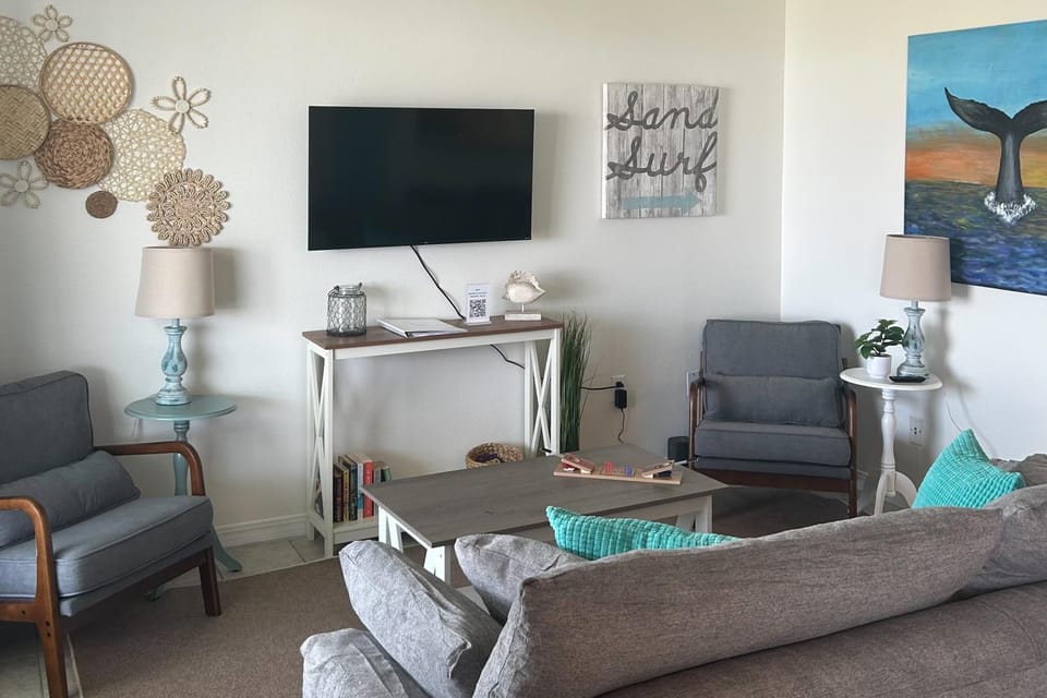Walk to Navarre Beach! Condo w/ Gulf & Sound Views House in Pensacola Beach