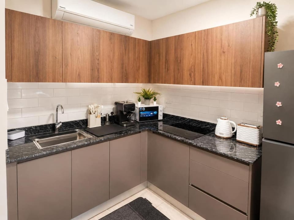 Coffee/tea facilities, Kitchen or kitchenette, toaster