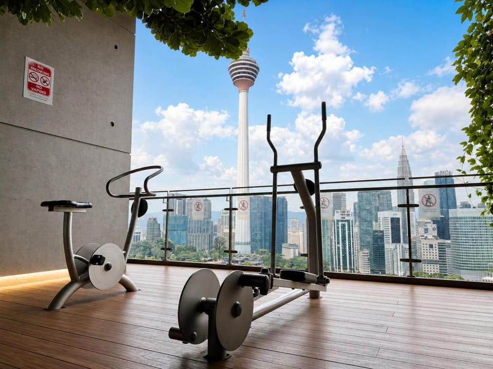 Day, Bird's eye view, View (from property/room), Fitness centre/facilities, City view