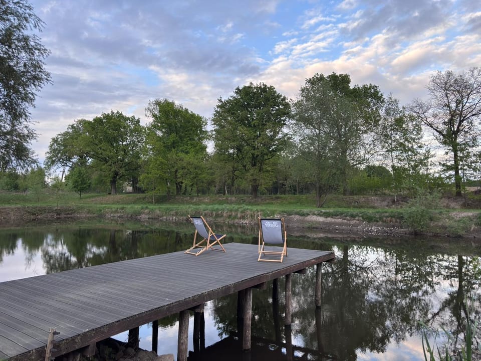 Natural landscape, Lake view