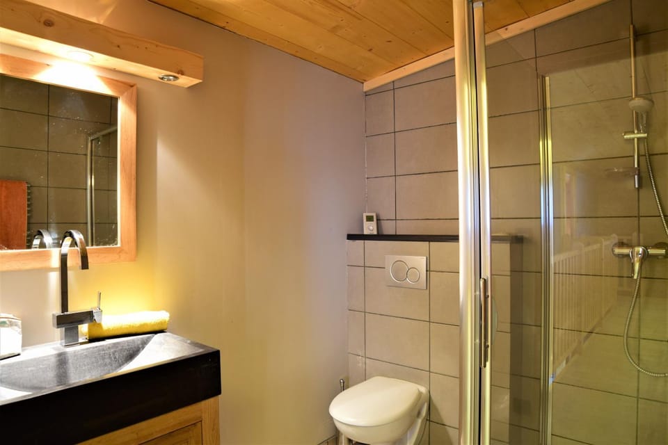 Bathroom, Living room