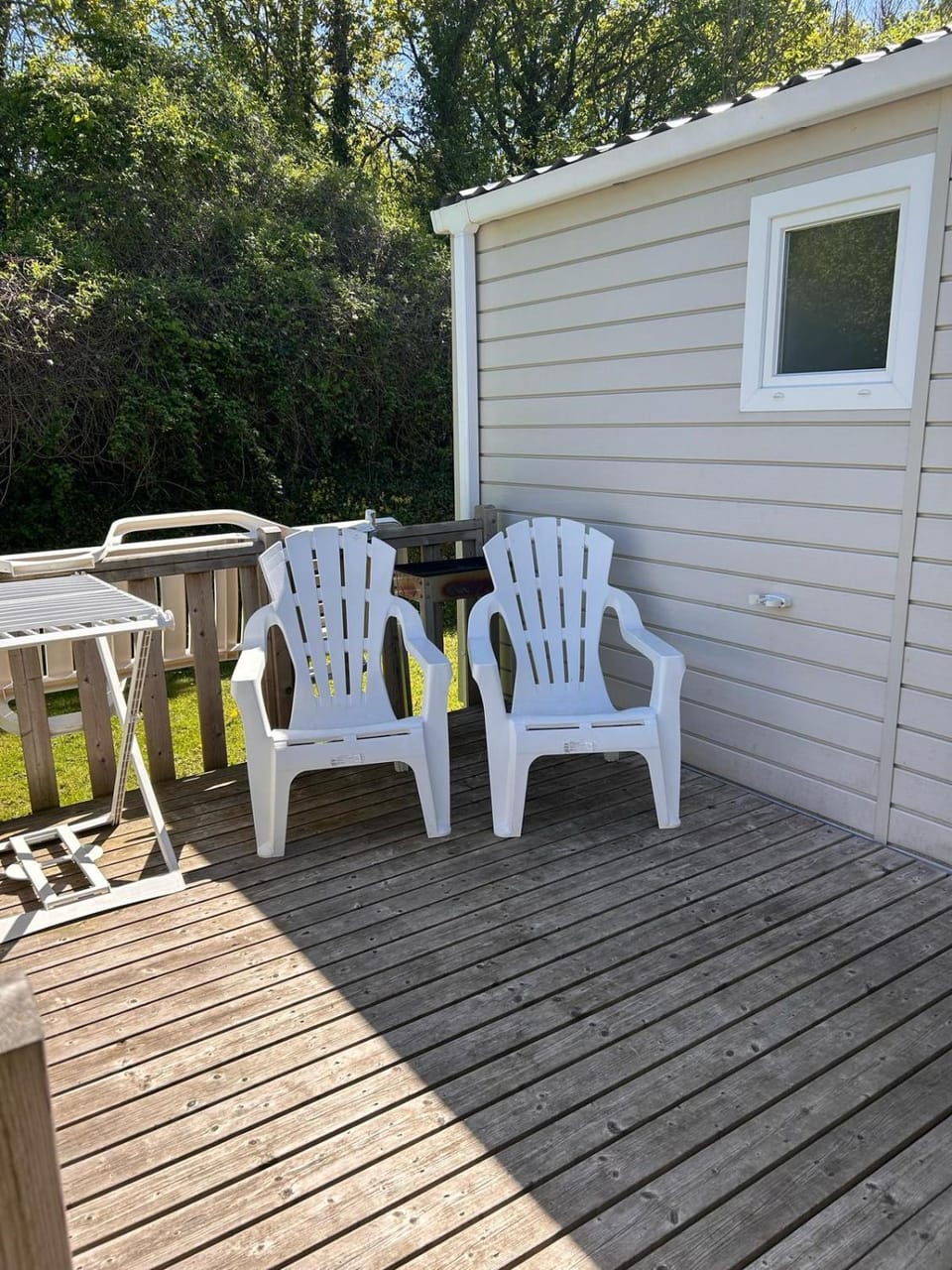 Séjour Normandie - Houlgate - Mobilhome confort VUE MER 2ch-4p avec TV & linge - Camping 5 étoiles - 197 Campground/ 
RV Resort in Houlgate