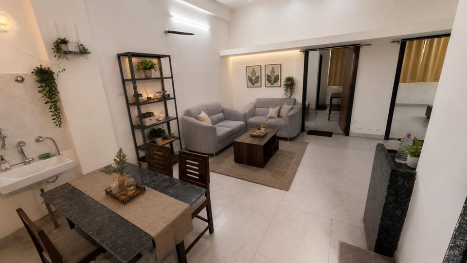 The Cozy Corner Premium 2 BHK flat & Open Terrace room in Ajmer Central Apartment in Rajasthan