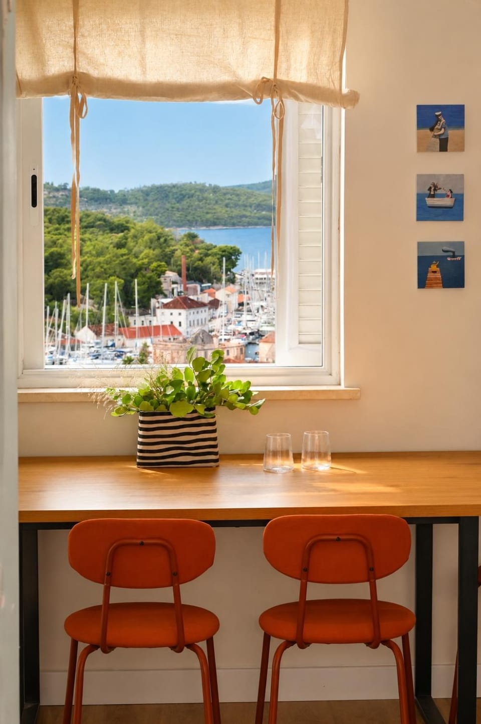 Dining area, Sea view