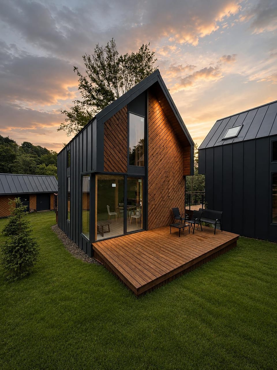 Property building, Garden, Garden view