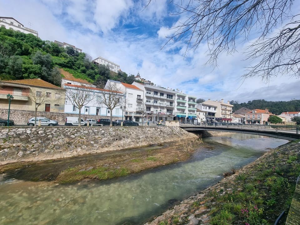 Nearby landmark, Day, Natural landscape, City view, Mountain view, River view