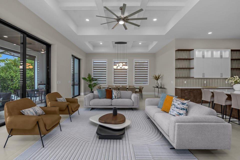 Morningside Luxury Escape with Heated pool & Office place Villa in Naples