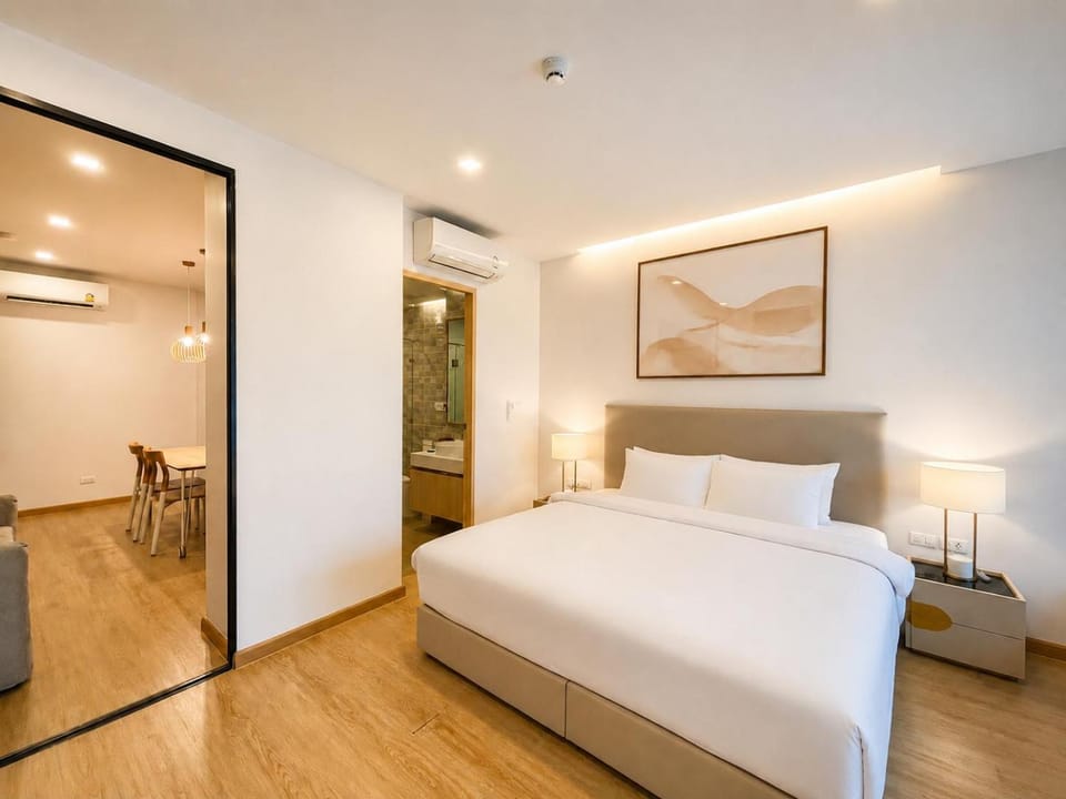 Cozy Modern 1BR Condo with Kitchen & Living Area Apartment in Rawai