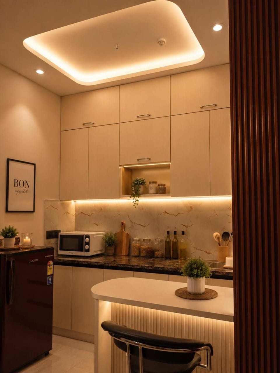 Kitchen or kitchenette