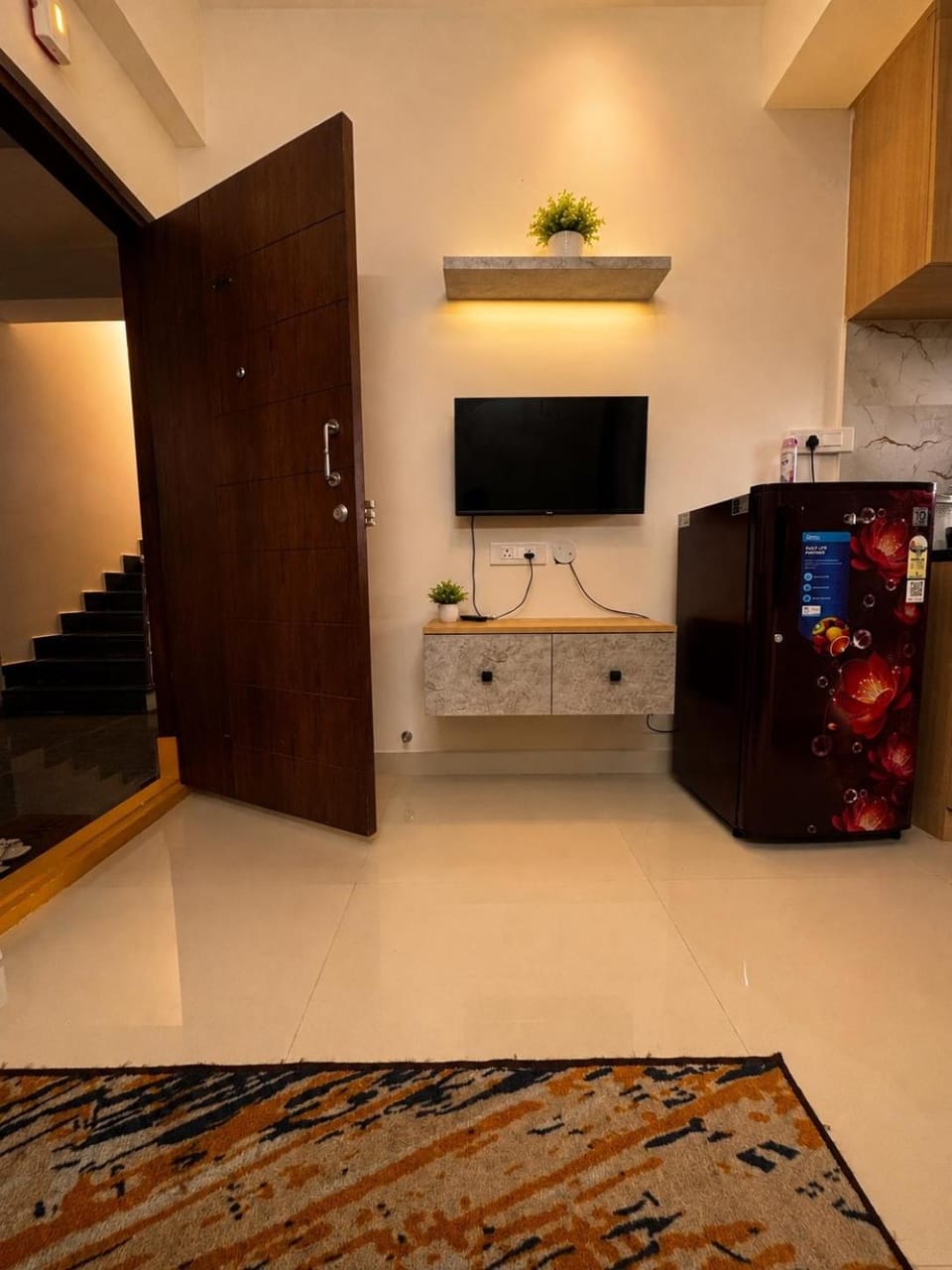 Minimal Home 1BHK Apartment in Hyderabad