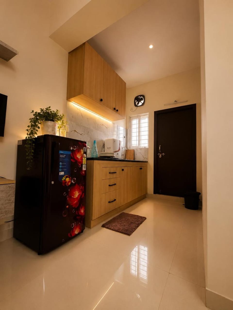 Minimal Home 1BHK Apartment in Hyderabad